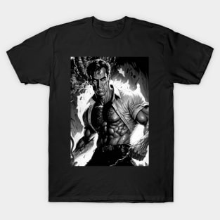 Old Movie Hero T-Shirt